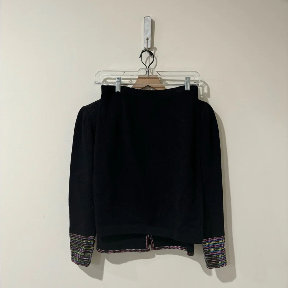 NEW • St. John’s by Marie Gray • Women’s Vintage Beaded Knit Skirt and Blazer 2